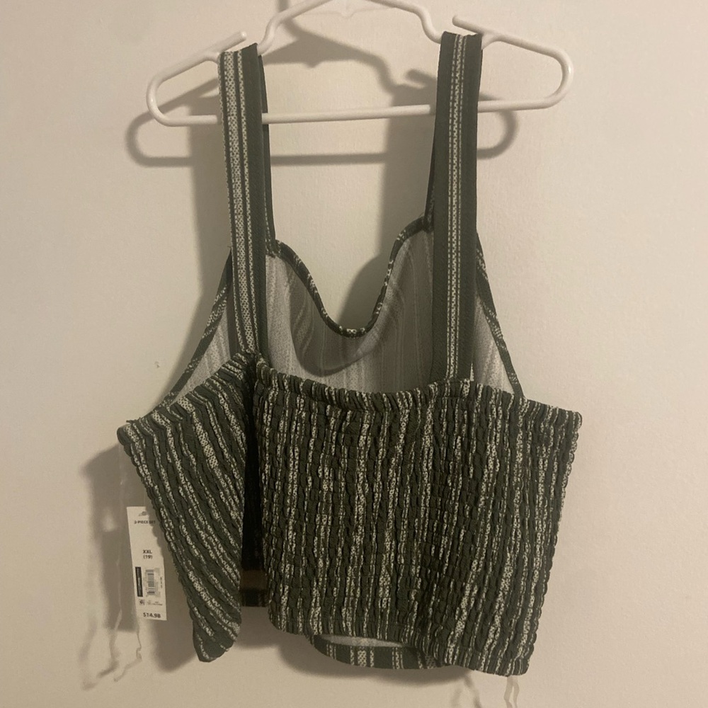 No Boundaries crop top and shorts set